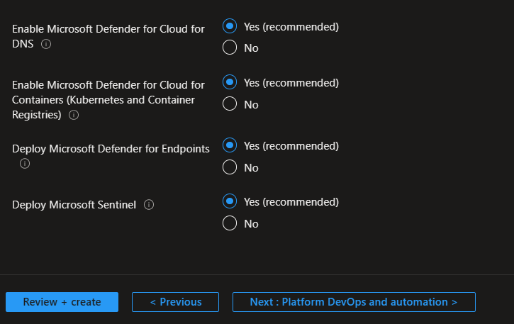 Enable Defender for Cloud for DNS