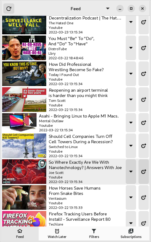 tubefeeder_screenshot_feed.png