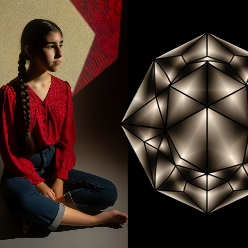 girl and icosahedron and projection - 1.png