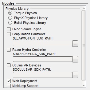 Modules Section