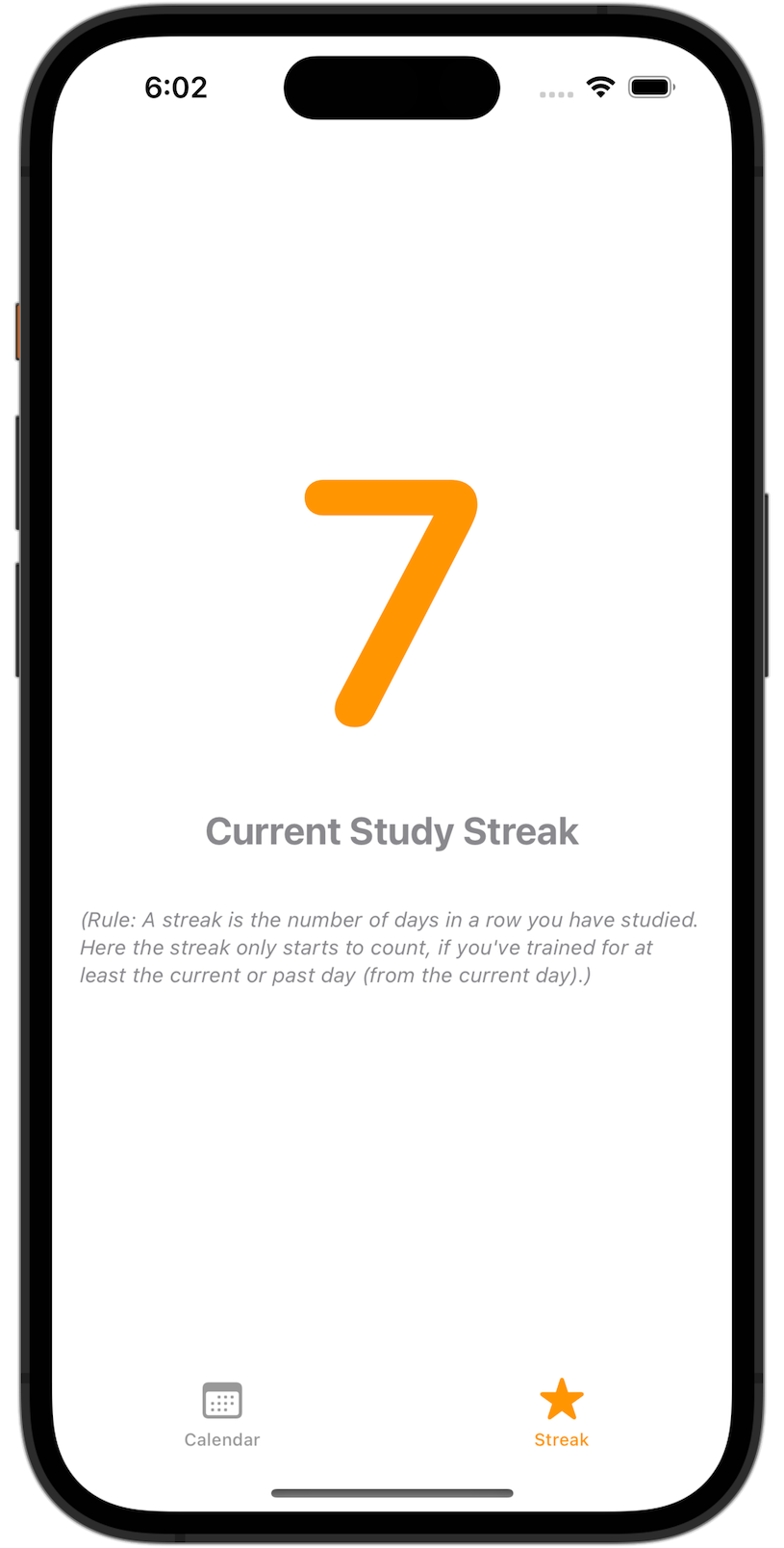 SwiftCalendarAppStreakView.png