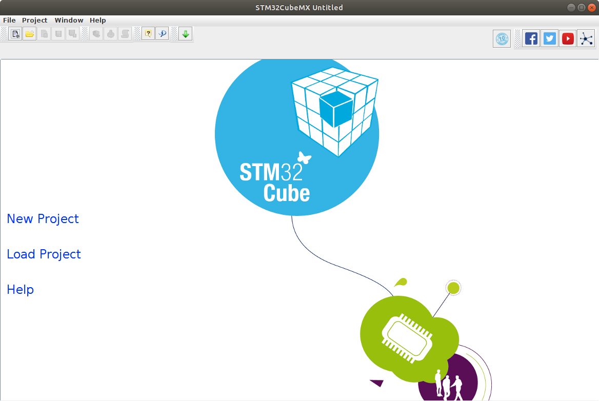 stm32CubeMXStart