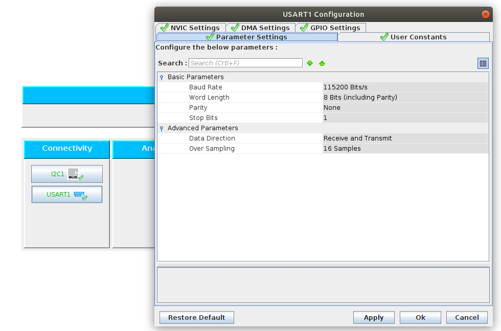 usart1Config