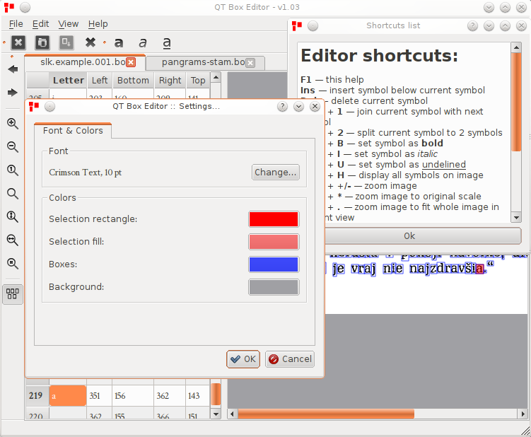 QT Box Editor version 1.03